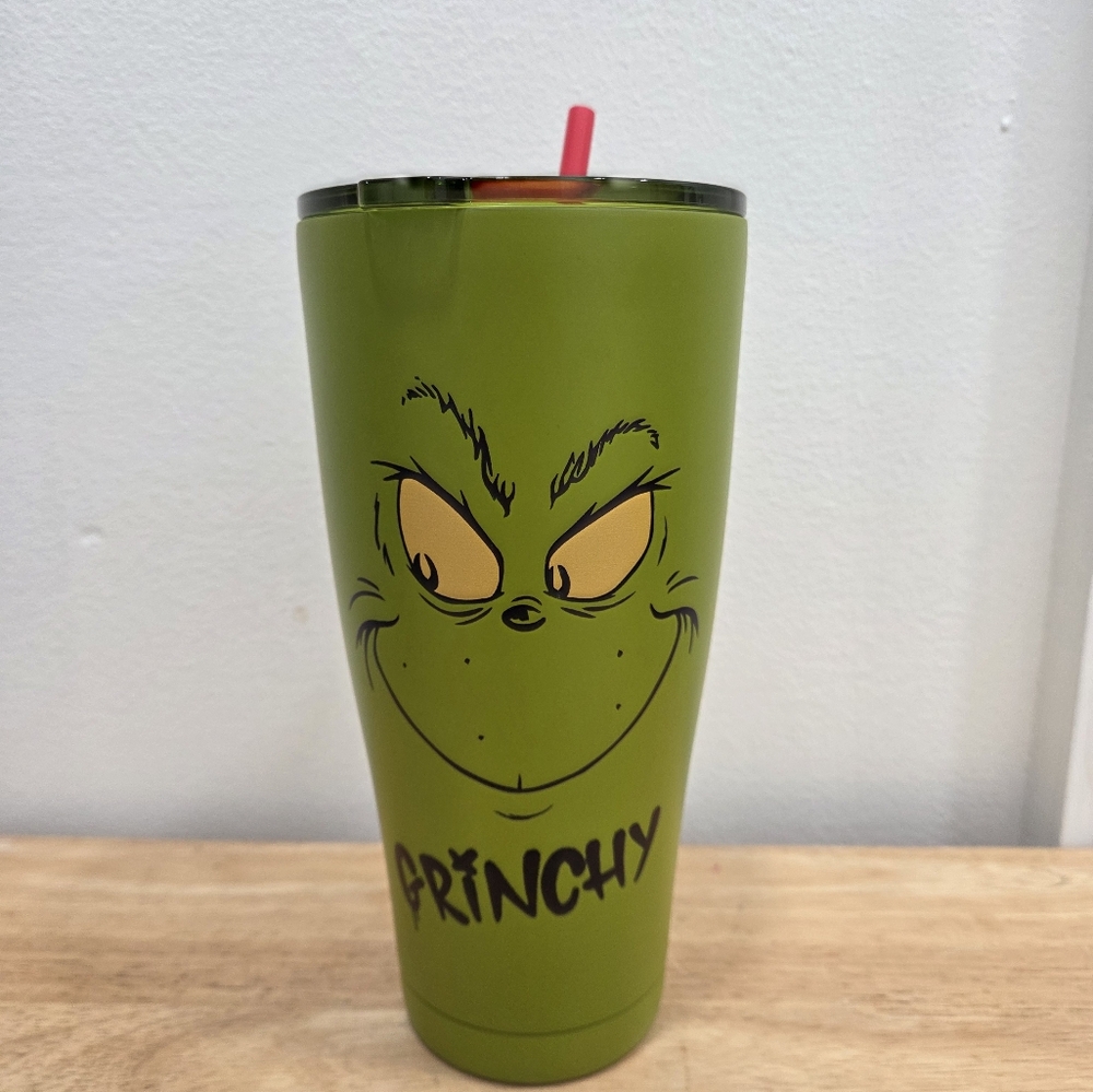 NEW 30 oz THE GRINCH Stainless Steel Tumbler  Christmas - Picture 5 of 16